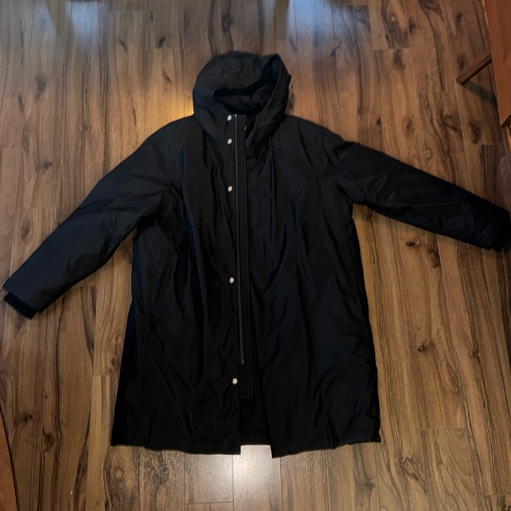 COS Men’s Water-Resistant Hooded Puffer Coat - Size M